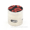 Stiker tal-ġenb eżagonali PU grinder tas-sigaretti b&#39;erba &#39;saffi